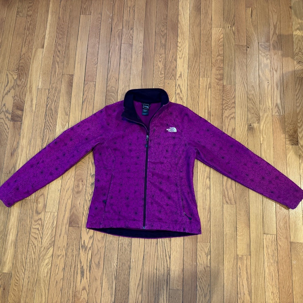 The North Face Purple Women's Fleece Lined Softshell Jacket